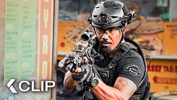 Image of Deadly Cartel Pursuit at the Food Truck Festival - S.W.A.T. Clip | Shemar Moore