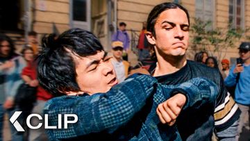 Image of Li Tries the DRAGON KICK but Conor KICKS Him in the Face - KARATE KID: LEGENDS Clip (2025)