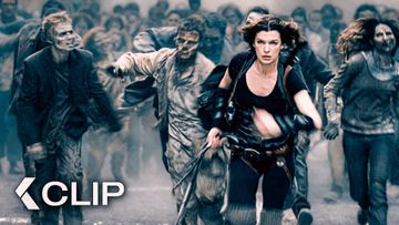 Image of Zombies Thrown Off Rooftop - RESIDENT EVIL: AFTERLIFE