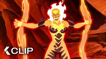 Image of Volcanikka Destroys Satan! - INVINCIBLE Season 4 Clip