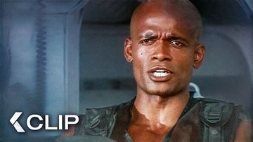 Image of Military Android Defies Orders to Save Innocent Villagers - SOLO Clip | Mario Van Peebles