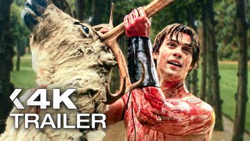 Bild zu 100 NIGHTS OF HERO Trailer German Deutsch (2026) Nicholas Galitzine, Maika Monroe, Exklusiv