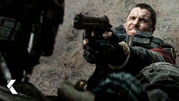 Image of Attack On Skynet Scene - Terminator Salvation | Christian Bale