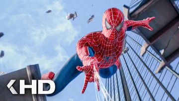 Image of Spider-Man Saves Gwen Stacy Scene - SPIDER-MAN 3 (2007)
