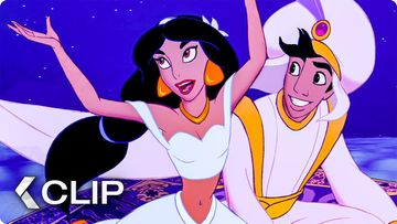 Image of A Whole New World Song Movie Clip - Aladdin (1992)