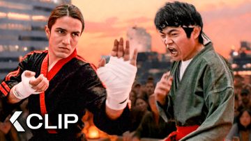 Image of Li Fong vs. Conor Day Final Fight Scene - KARATE KID: LEGENDS Clip (2025) Jackie Chan, Ralph Macchio