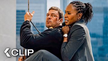 Image of Reacher Takes a BRUTAL Fall Through a Glass Roof - REACHER Season 4 Clip