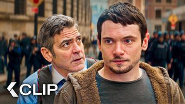 Image of Walking Out With a Bomb Strapped to His Chest - MONEY MONSTER Clip | George Clooney, Julia Roberts