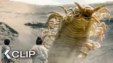 Image of GIANT Sandworm Attacks Scientists - MURDERBOT Clip