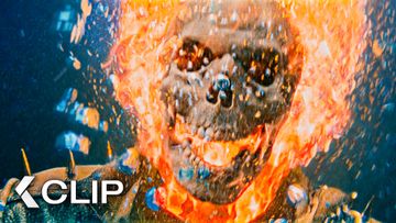 Image of Ghost Rider BURNS Wallow Underwater- GHOST RIDER Clip | Nicolas Cage