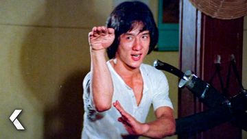 Image of Snake Style Kung Fu Scene - Drunken Master | Jackie Chan