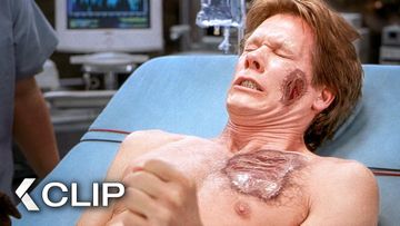 Image of His Body Disappears Layer by Layer - HOLLOW MAN Clip | Kevin Bacon