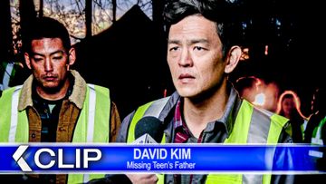 Image of The World Watches as David Kim Finds His Daughter’s Car in the Lake - SEARCHING Clip | John Cho