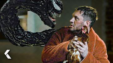 Image of Venom Fights Eddie in His Apartment Scene - Venom 2: Let There Be Carnage (2021)