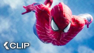 Bild zu Free-Fall Swinging Movie Clip - The Amazing Spider-Man 2 (2014)
