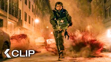 Image of Zombies Fall From The Sky Scene - RESIDENT EVIL