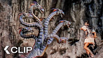 Image of Brave, Strength, Action: Jason vs the Hydra - JASON AND THE ARGONAUTS Clip