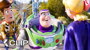 Image of Buzz reunites with Bo Peep Movie Clip - Toy Story 4 (2019)