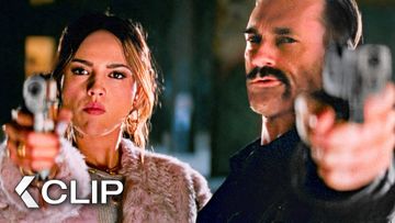Image of A Thrilling Standoff Against Gun Traffickers - BABY DRIVER Clip | Jamie Foxx, Kevin Spacey