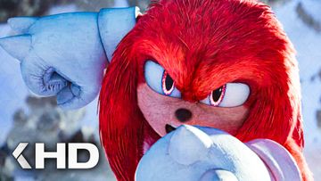 Image of Knuckles vs Sonic Snowboarding Fight Scene - SONIC THE HEDGEHOG 2 (2022)