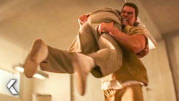 Image of Jack Reacher Beats Up Prison Gang Scene - Reacher (2022)
