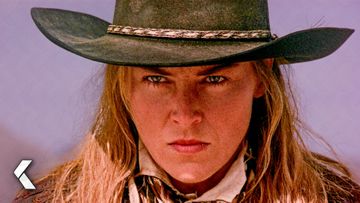 Image of Sharon Stone vs. Sexist in Standoff Duel - The Quick and the Dead | Russell Crowe, Leonardo DiCaprio