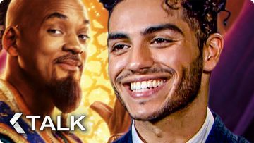 Image of ALADDIN talks about his first encounter with Will Smith… KinoCheck Talk