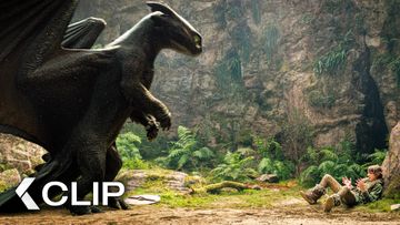 Image of Toothless And Hiccup Have A Bonding Moment - HOW TO TRAIN YOUR DRAGON Clip (2025)