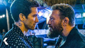 Image of Knox vs. Dalton Bar Fight Scene - Road House (2024) Jake Gyllenhaal, Conor McGregor