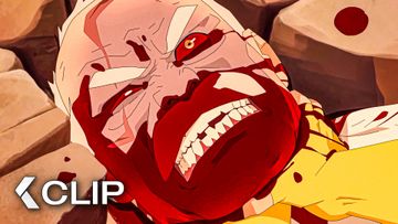 Image of Invincible Destroys Conquest - EPIC Fight Scene - INVINCIBLE Season 4 Clip
