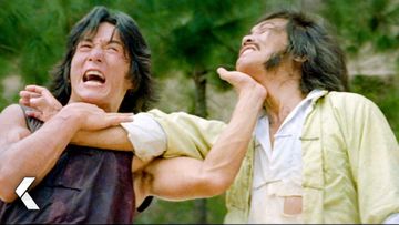 Image of Final Fight Jackie Chan vs. Thunderleg Scene - Drunken Master | Jackie Chan