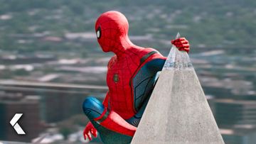 Image of Peter Saves His Classmates at the Washington Monument - Spider-Man: Homecoming | Tom Holland