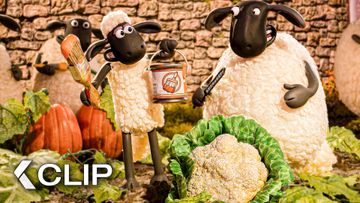 Image of Disguise The Cauliflower As A Pumpkin - SHAUN THE SHEEP: The Beast of Mossy Bottom Clip