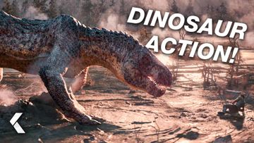 Image of 65 Movie - Best Dinosaur Action Scenes