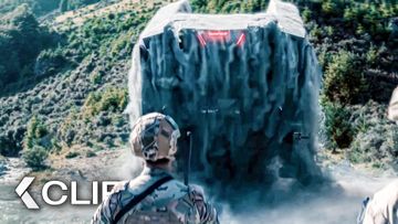 Image of Soldiers vs. Mech Scene - WAR MACHINE