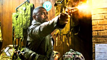 Image of Gunslinger In A Gun Store - The Dark Tower | Idris Elba, Matthew McConaughey