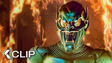 Image of "You're Pathetically Predictable" Green Goblin Tricks Spider-Man - SPIDER-MAN Clip | Tobey Maguire
