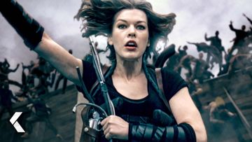 Image of Attack By Zombies On The Roof Scene - Resident Evil: Afterlife | Milla Jovovich