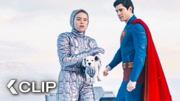 Image of Superman Finds Kara and Krypto Scene - SUPERGIRL