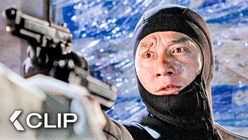 Image of Eddie Yang Destroys One Enemy After Another at the Harbor - THE MEDALLION Clip | Jackie Chan