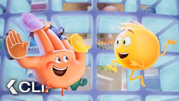 Image of "Des ahora, Todos son Bienvenidos!" Fiesta en Textópolis - EMOJI: LA PELÍCULA Clip