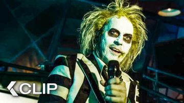 Image of BEETLEJUICE BEETLEJUICE Clip - The Ex-Wife Story (2024) Michael Keaton