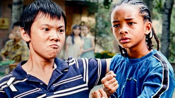 Image of Dre Challenges a Bully and Pays the Price - The Karate Kid | Jackie Chan, Jaden Smith