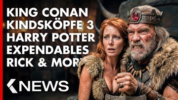 Bild zu King Conan mit Arnie, Spider-Man Star bei Rambo, Kindsköpfe 3, Harry Potter