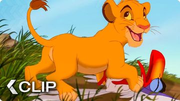 Image of Simba's Pouncing Lesson Movie Clip - The Lion King (1994)