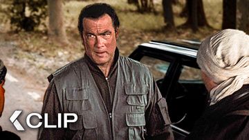 Image of Cold Blooded Steven Seagal Executes Guards Immediately - FLIGHT OF FURY Clip