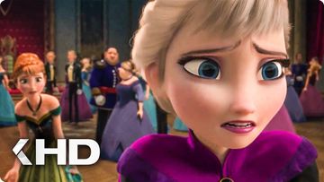 Image of Anna vs Elsa in the Throne Room Scene | Frozen (2013)