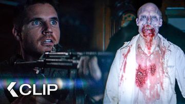 Image of Intense Zombie Shootout in Spencer Mansion - RESIDENT EVIL: Welcome to Raccoon City Clip (2021)