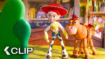 Image of The Toys Confront Lilypad Scene - TOY STORY 5
