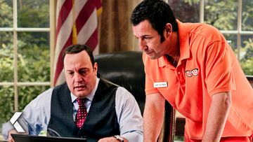 Image of Meeting President Kevin James - Pixels | Adam Sandler